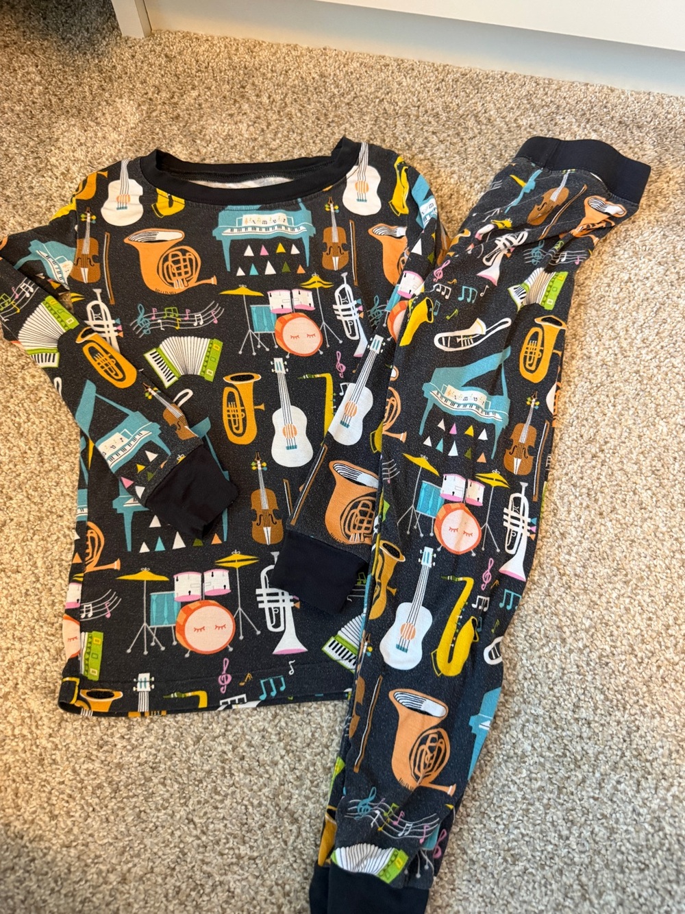 Little Sleepies Keys and Chords Bamboo Pajamas